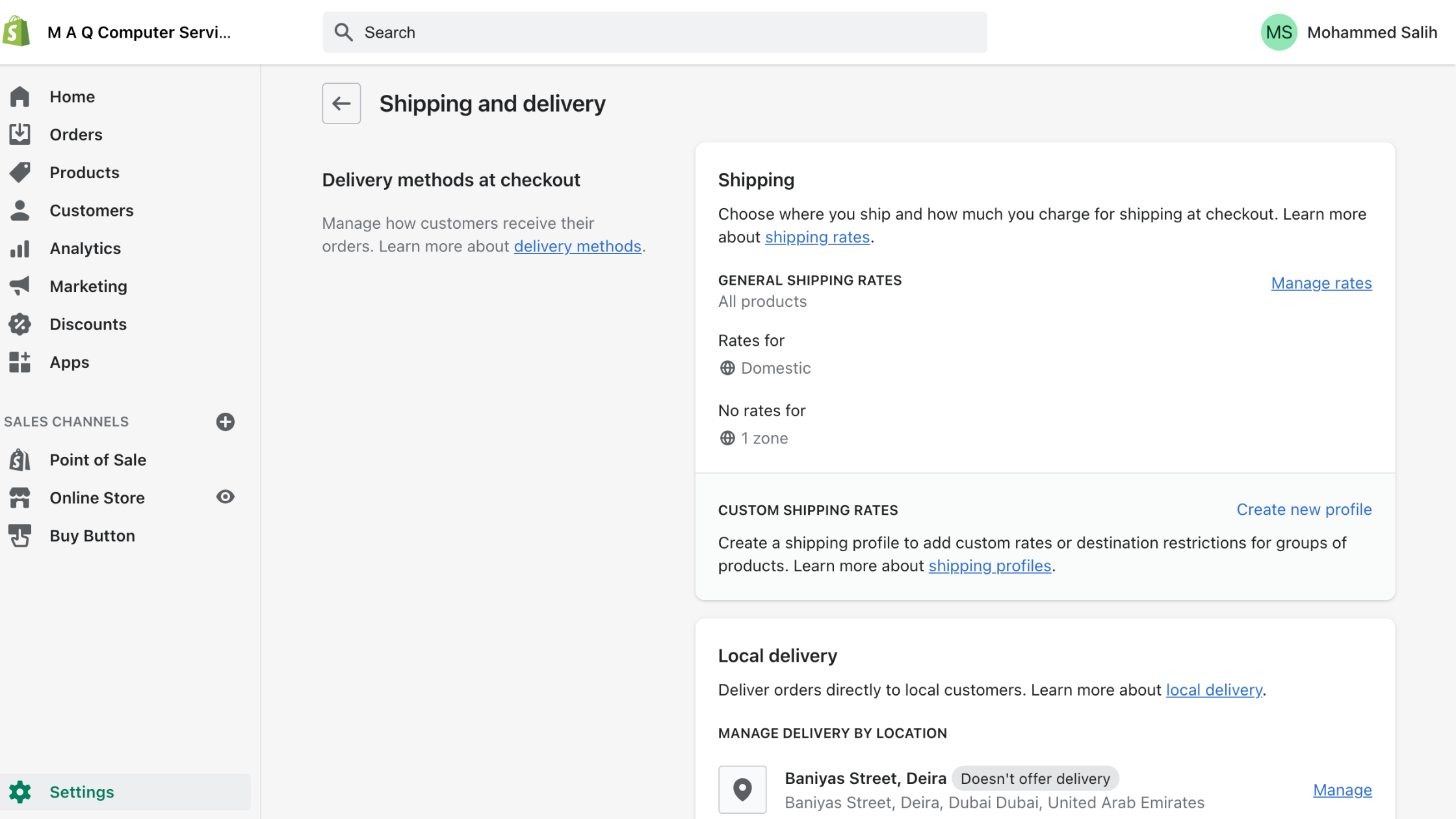 How to Set Up Shopify Shipping