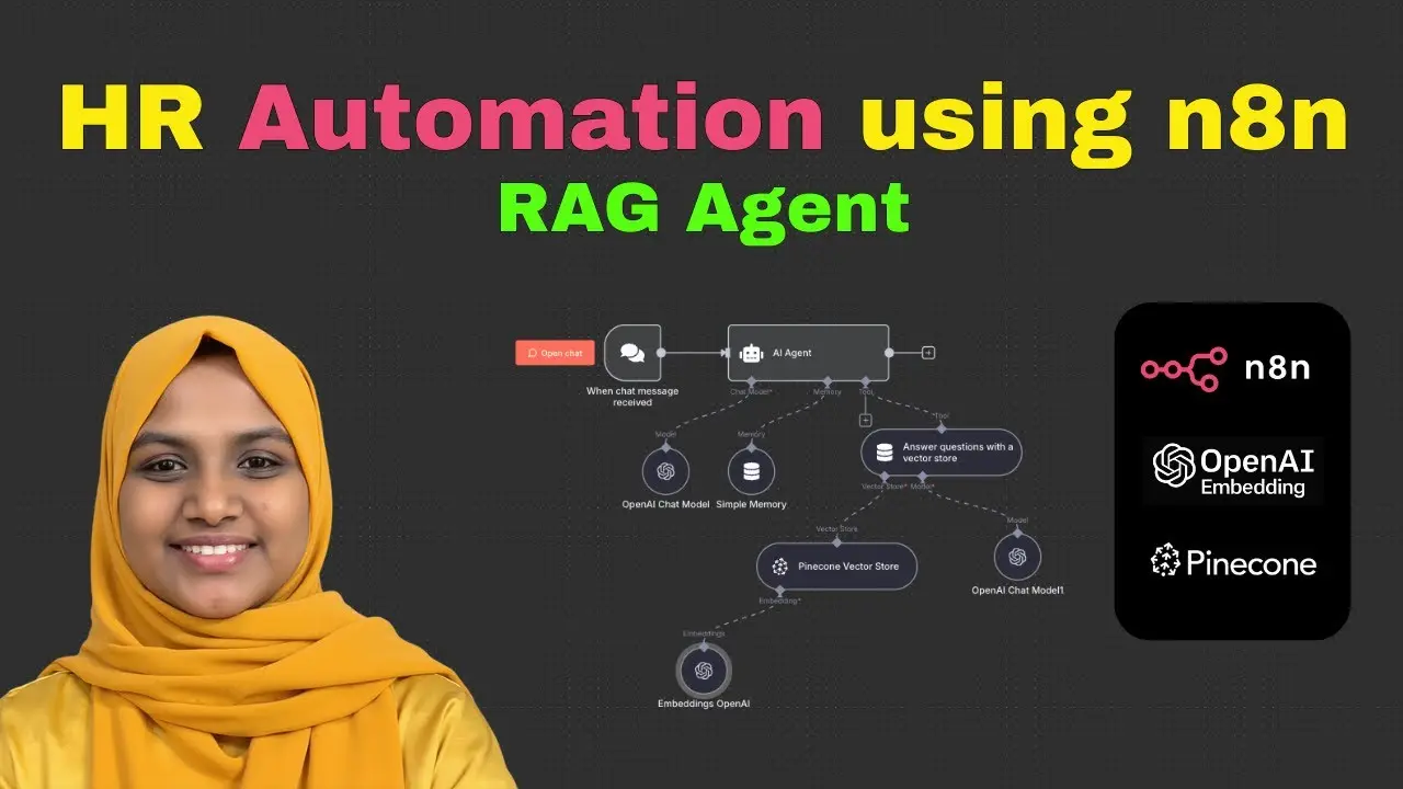 Learn How to Build a Smart HR Assistant Using n8n and RAG to Automate Resume Screening