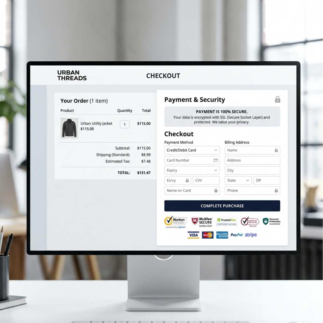 Product price split into monthly installment display]