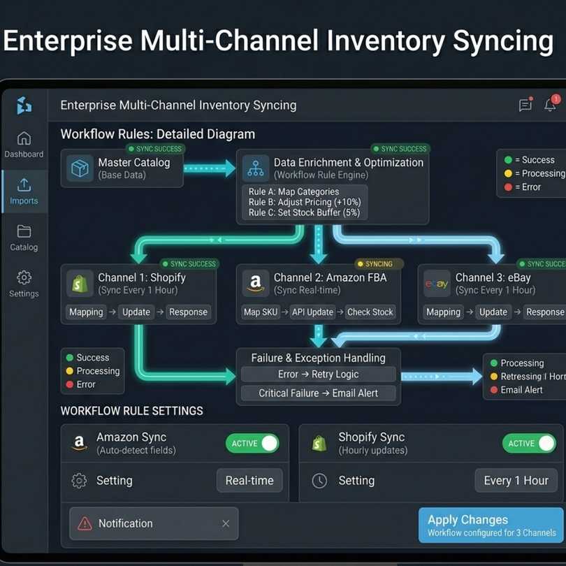 Shopify product inventory management