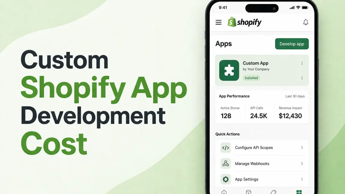 Custom Shopify App Development Cost and Pricing for UAE Businesses