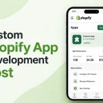 custom shopify app development with mobile