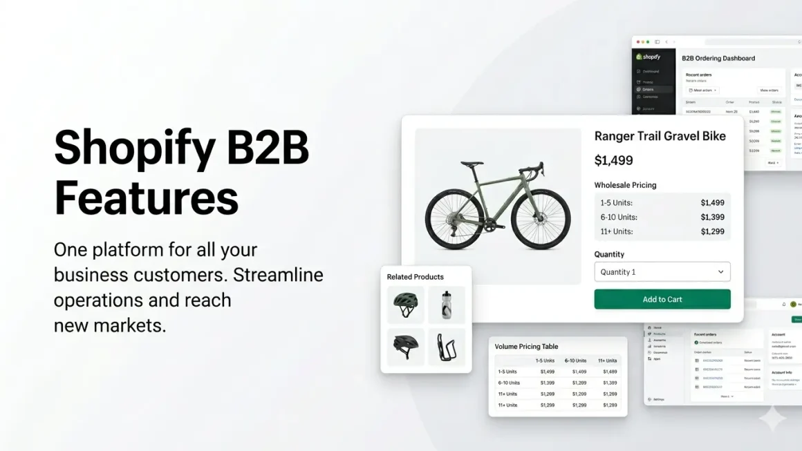 Shopify B2B Features Explained: What Businesses Should Know Before Building a Wholesale Store