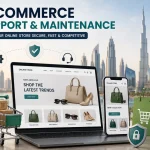 Support and maintenance plans for e-commerce sites in UAE