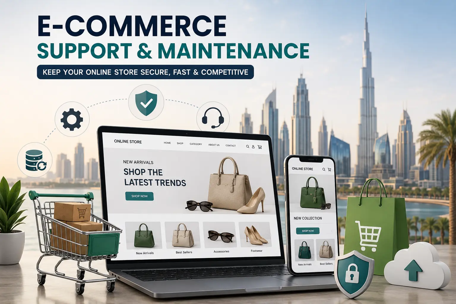 Support and Maintenance Plans for E-Commerce Sites in UAE