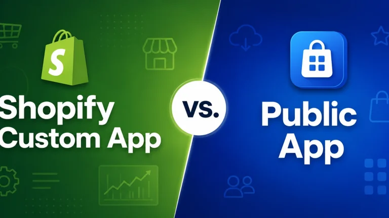 Benefits of Using a Custom Shopify App vs Public Apps