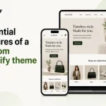 custom Shopify theme features