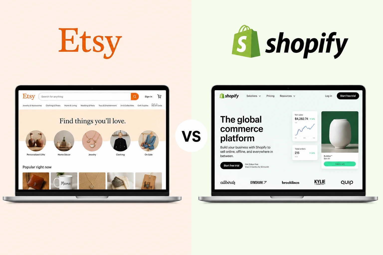Etsy vs Shopify: Which Platform Is Better for Long-Term Business Growth in 2026?