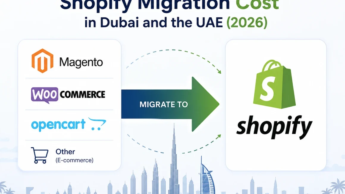 How Much Does Shopify Migration Cost in Dubai and the UAE in 2026?