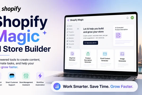 Shopify Magic: How AI Helps You Save Time and Grow Faster