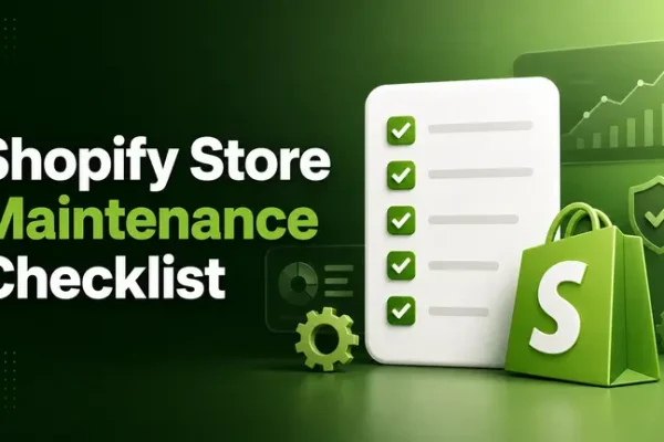 Shopify Store Maintenance Checklist: The 12 Tasks We Run Every Month for UAE Clients (2026 Guide)