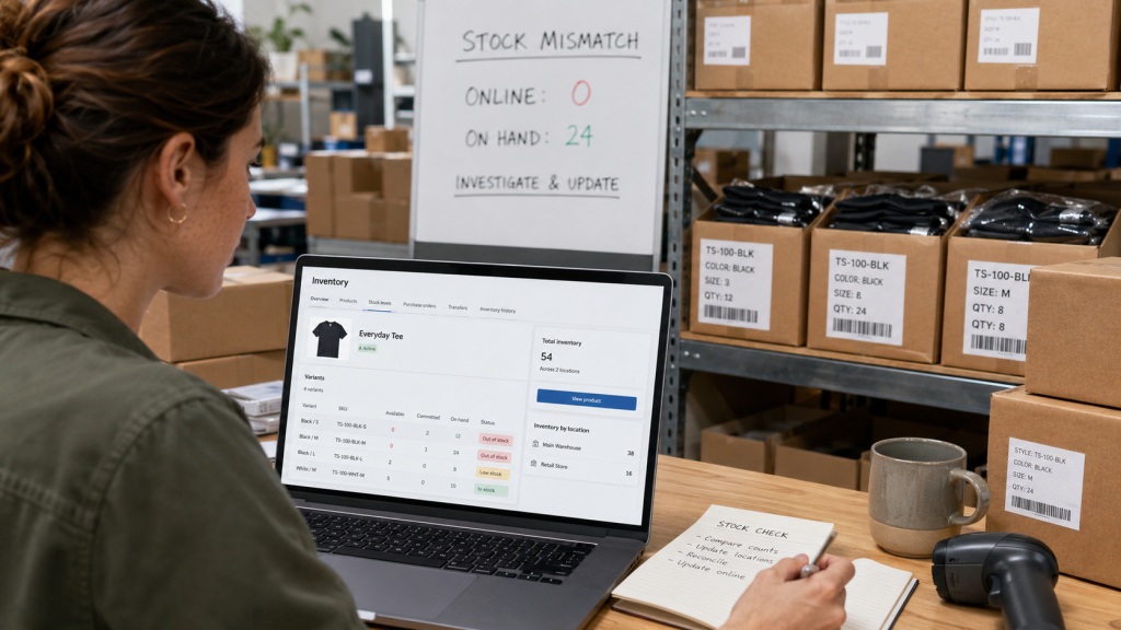 Shopify Inventory uae
