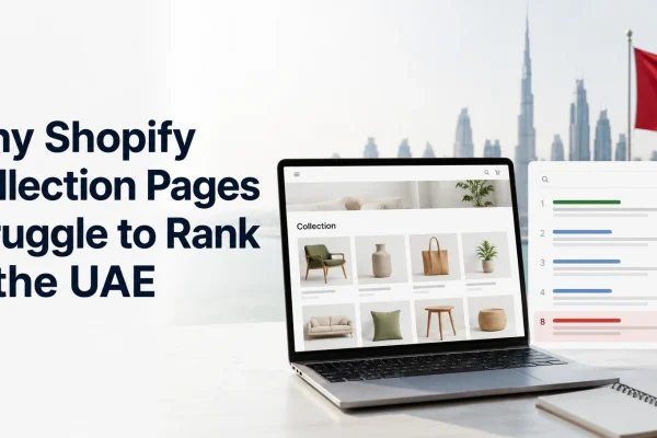 Shopify SEO: Why Collection Pages Struggle to Rank in the UAE