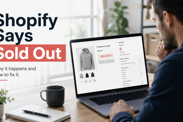 Shopify Says Sold Out Even When Inventory Tracking Is Off: How to Fix It