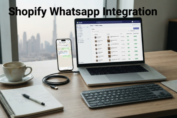 WhatsApp Ordering + Shopify Website: How UAE Stores Combine Both (Without Losing Sales to DMs)