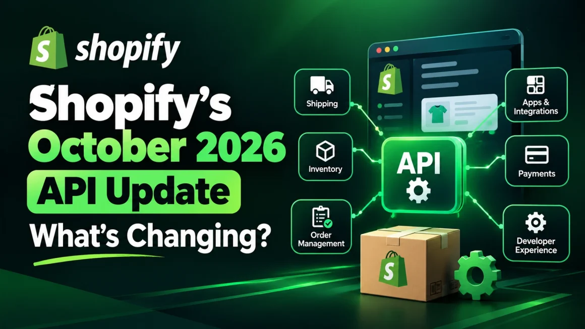 Shopify’s October 2026 API Update: What’s Changing?